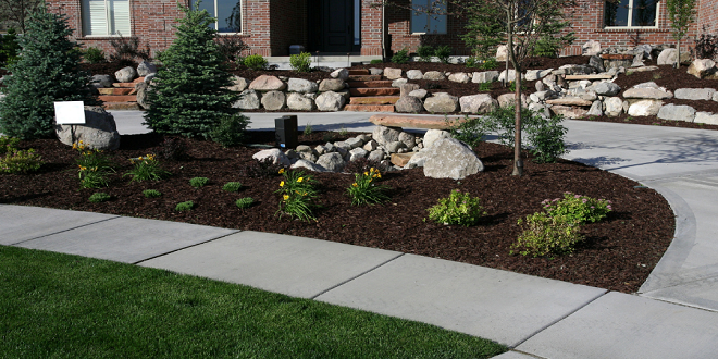 Cheap simple front yard landscaping ideas